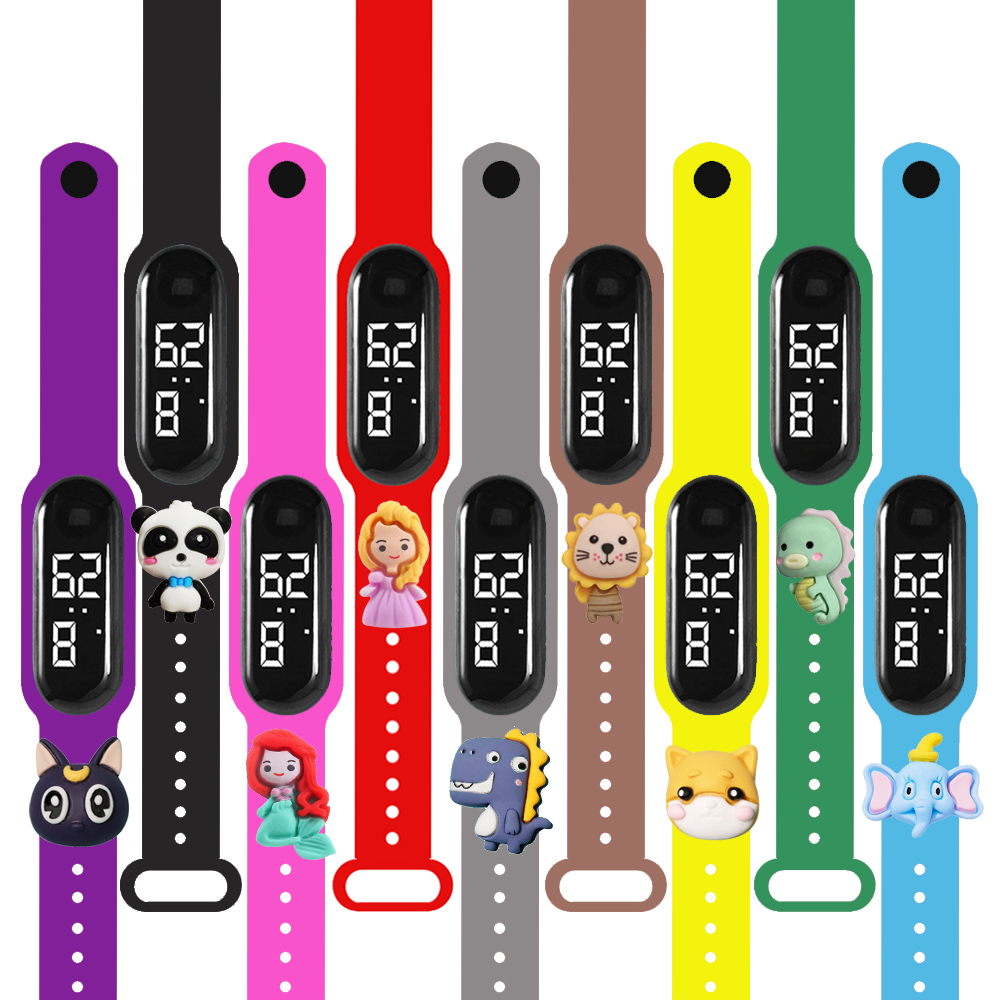 Smartwatch Watches For Kid Boy - Relógio inteligente multicolorido para crianças, meninos