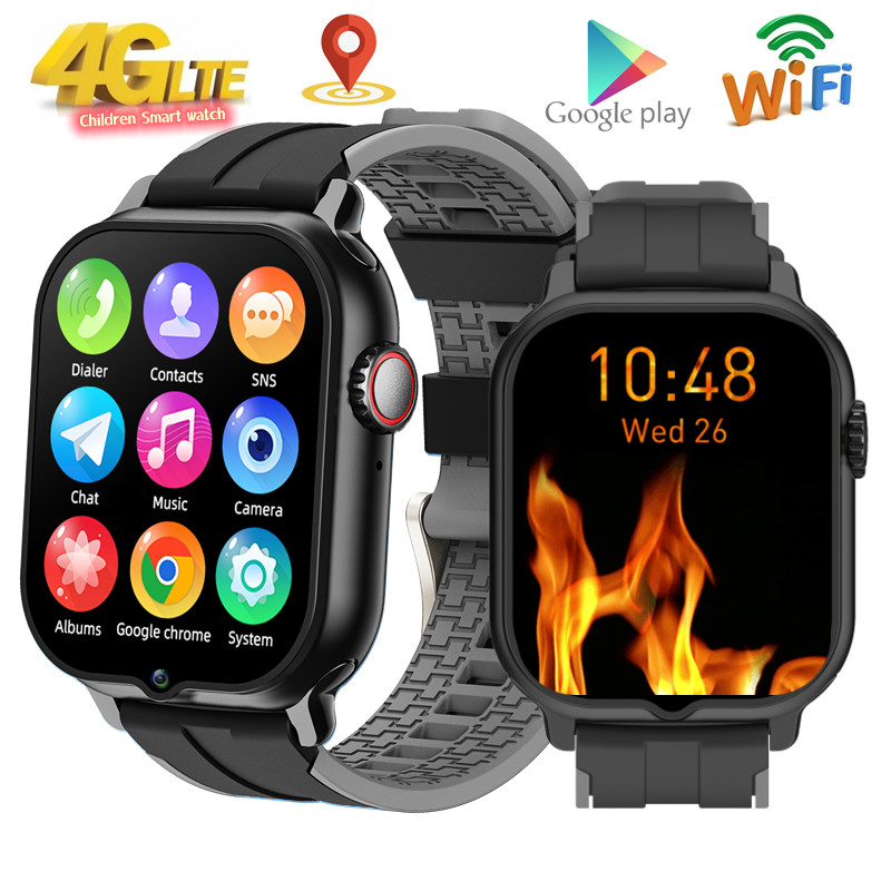 Smartwatch Watches For Kid Boy With Gps - Smartwatch para crianças, Android 9.0, 4G,