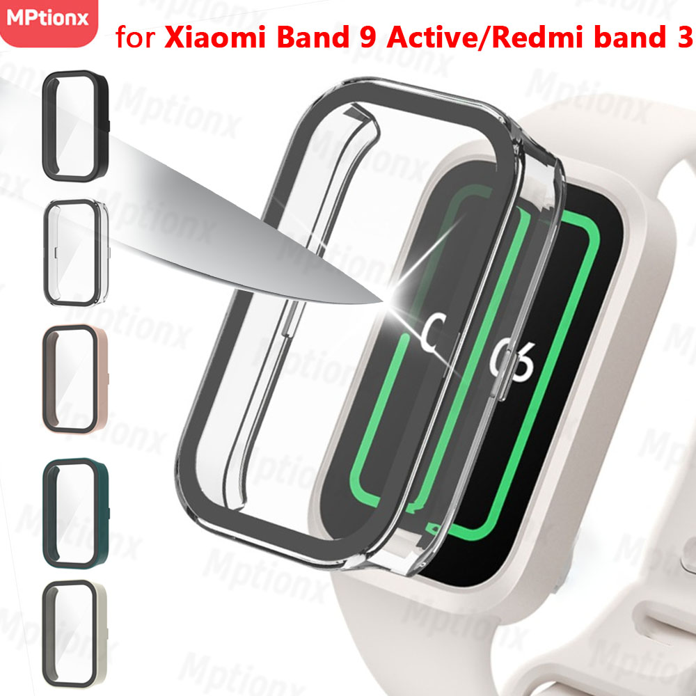 Smartwatch Watches Xiaomi - Vidro temperado + capa para xiaomi