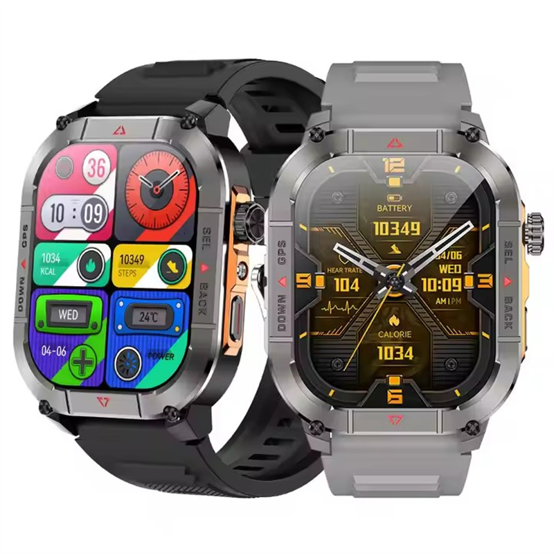 Smartwatch Casual Watches For Men - Novo hk84 relógio inteligente masculino amoled