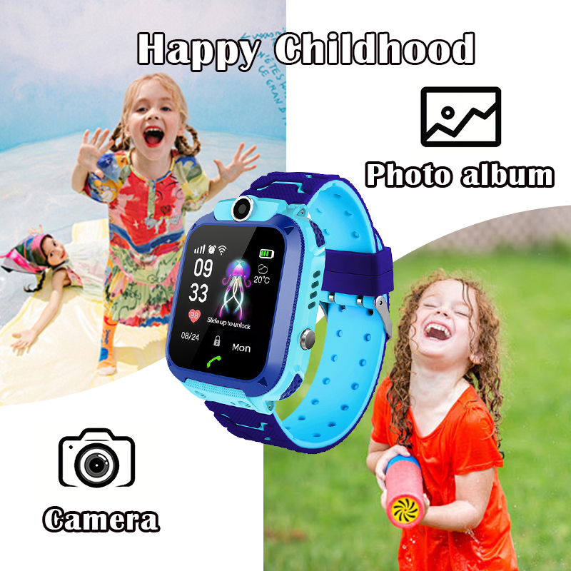 Smartwatch Watches Gift For Boys With Gps - Relógio Inteligente Infantil Q12B com Chamada