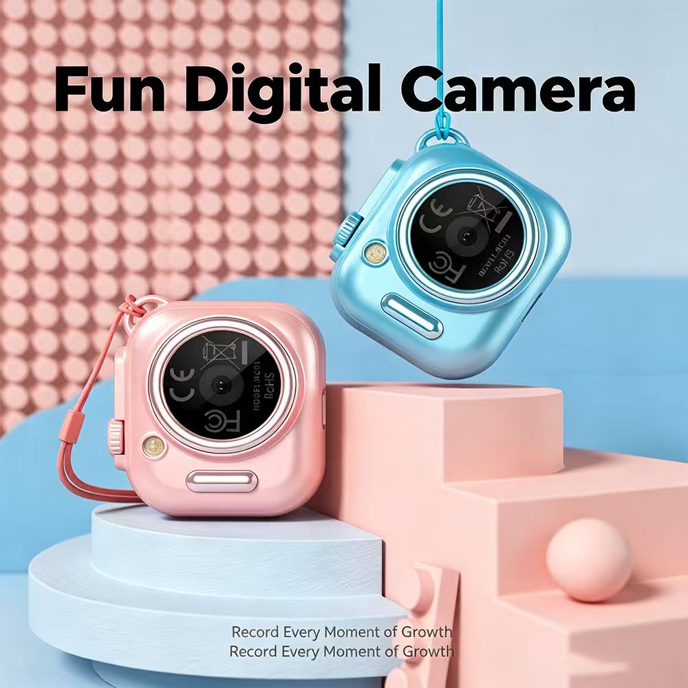 Smartwatch Digital Watches For Girls - Relógio inteligente com câmera para crianças,