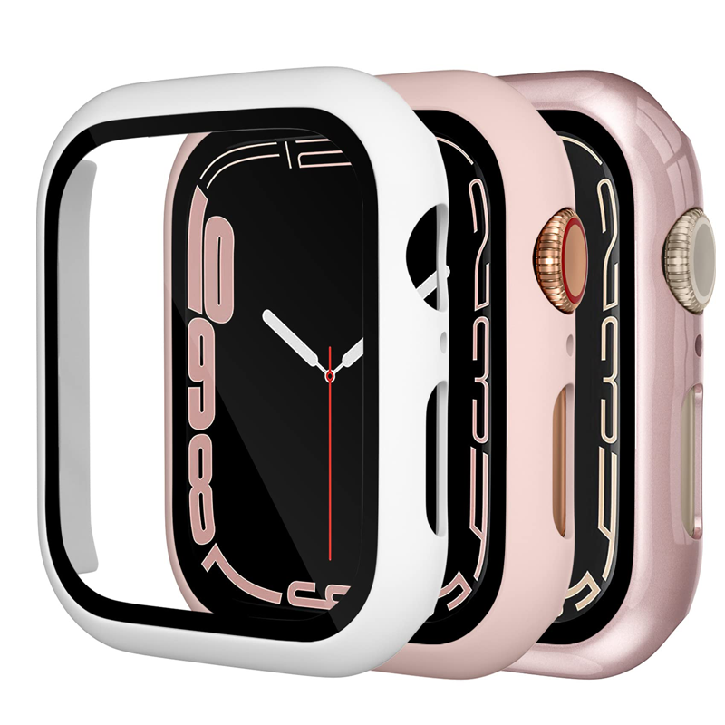 Iwatch Smartwatch Series 7 - Vidro temperado + capa para apple