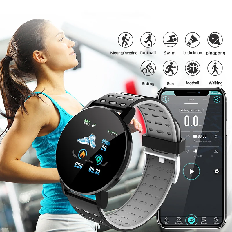 Crianças Sports Smart Watch, R - Smartwatch Digital Watches For Girls avaliação e preço