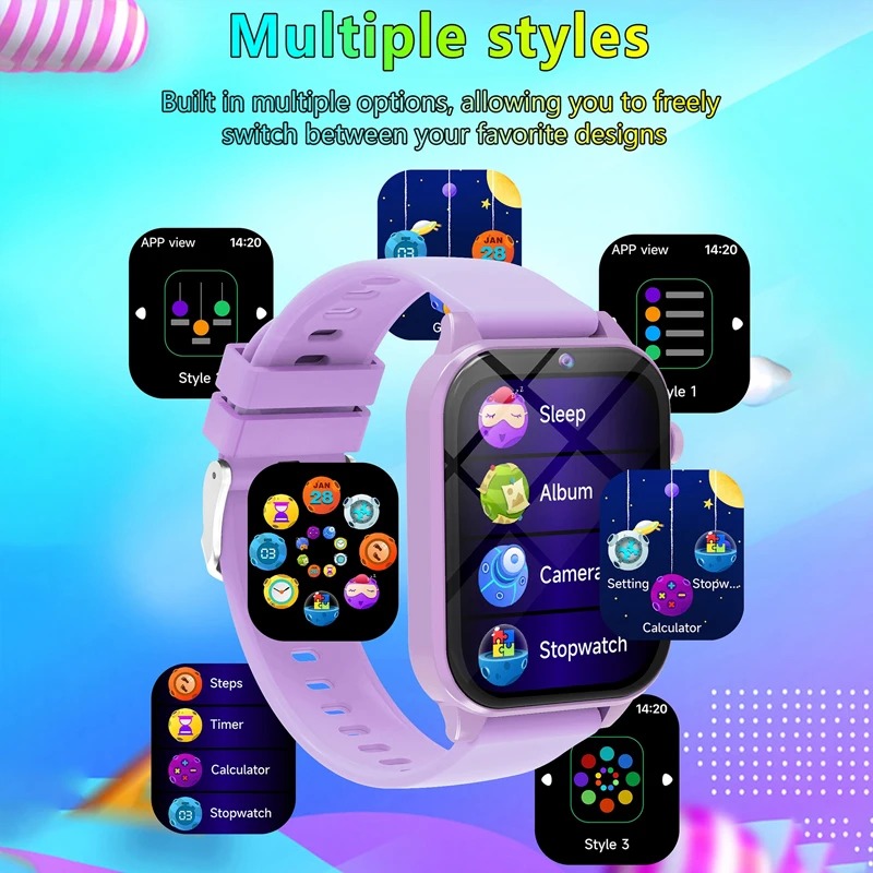 Novo relógio inteligente crian - Smartwatch Watches For 12 Year Old Boy avaliação e preço