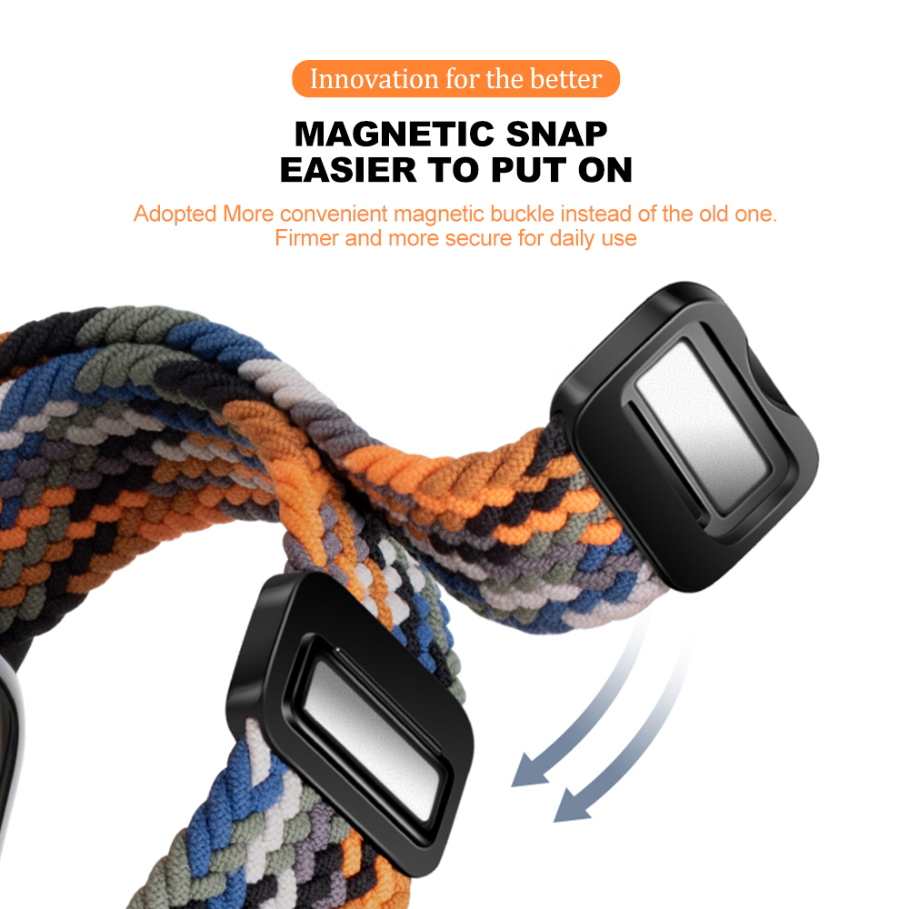 Nova pulseira de laço trançado - Smartwatch Apple Watches For Men avaliação e preço