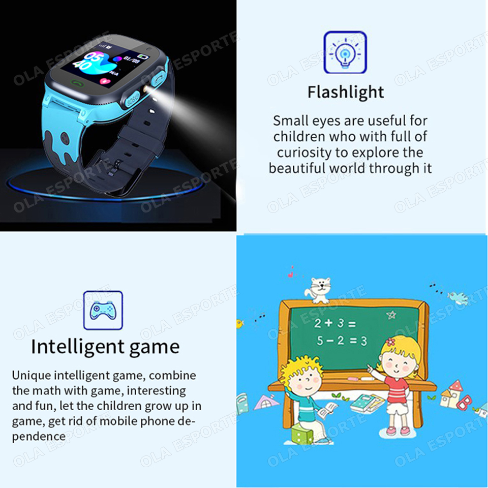 Novo Relógio Inteligente Infan - Smartwatch Watches Gift For Boys With Gps avaliação e preço