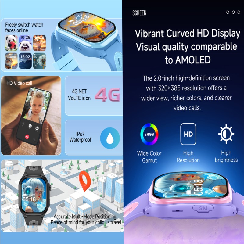 Crianças relógio inteligente 4 - Smartwatch Watches For 12 Year Old Boy avaliação e preço