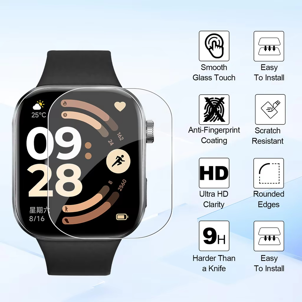 1-5 Peças de Película Protetor - Smartwatch Watches Xiaomi avaliação e preço