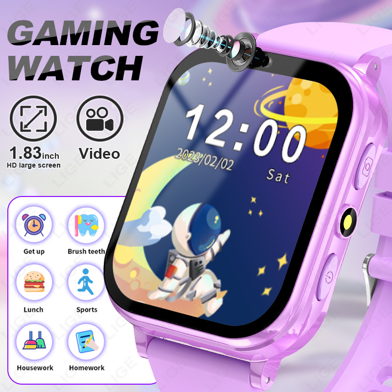 LIGE Kid Digital Smart Watch E - Smartwatch Digital Watches For Girls avaliação e preço