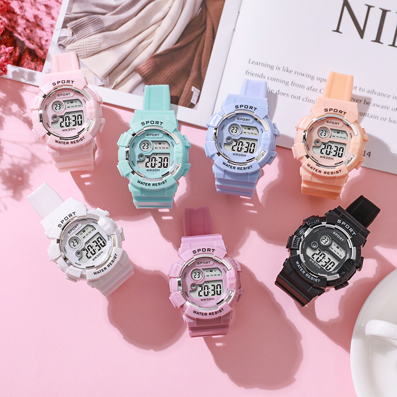 Moda crianças relógios luminos - Smartwatch Watches Gift For Girls avaliação e preço