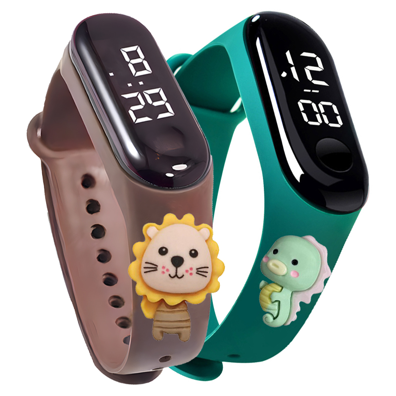 Relógio inteligente multicolor - Smartwatch Watches For Kid Boy avaliação e preço