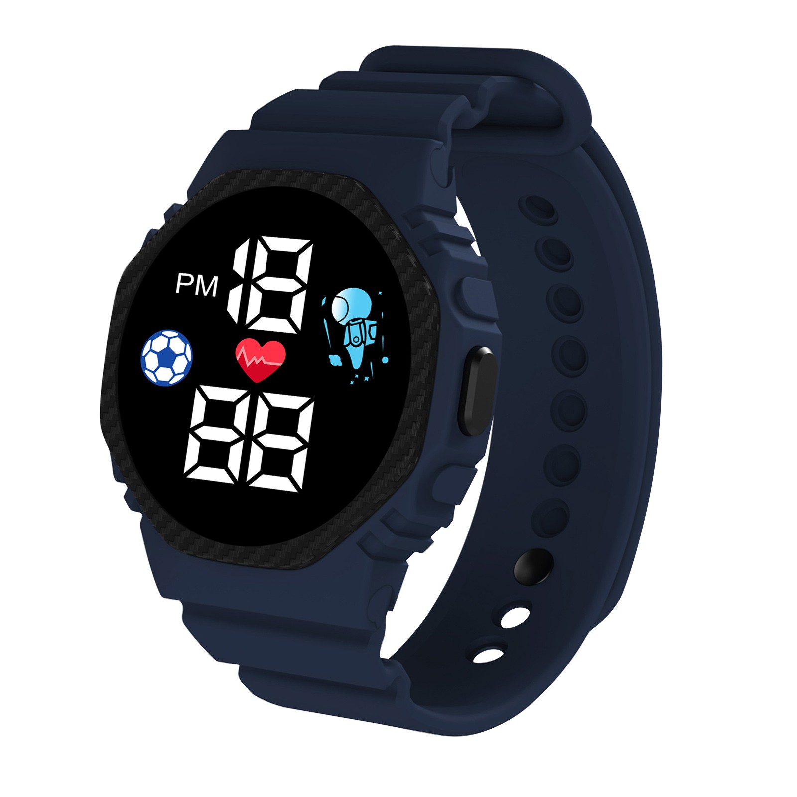 Relógio inteligente multicolor - Smartwatch Digital Watches For Girls avaliação e preço