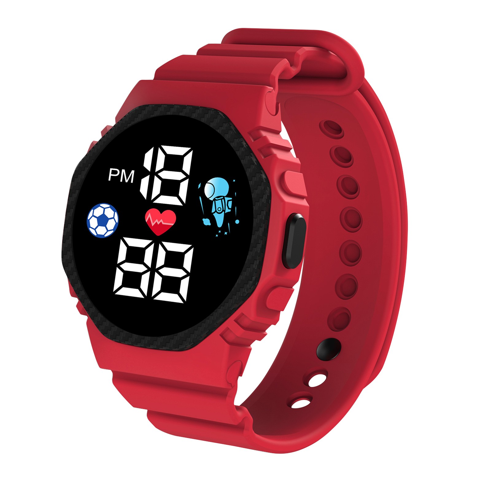 Relógio inteligente multicolor - Smartwatch Digital Watches For Girls avaliação e preço
