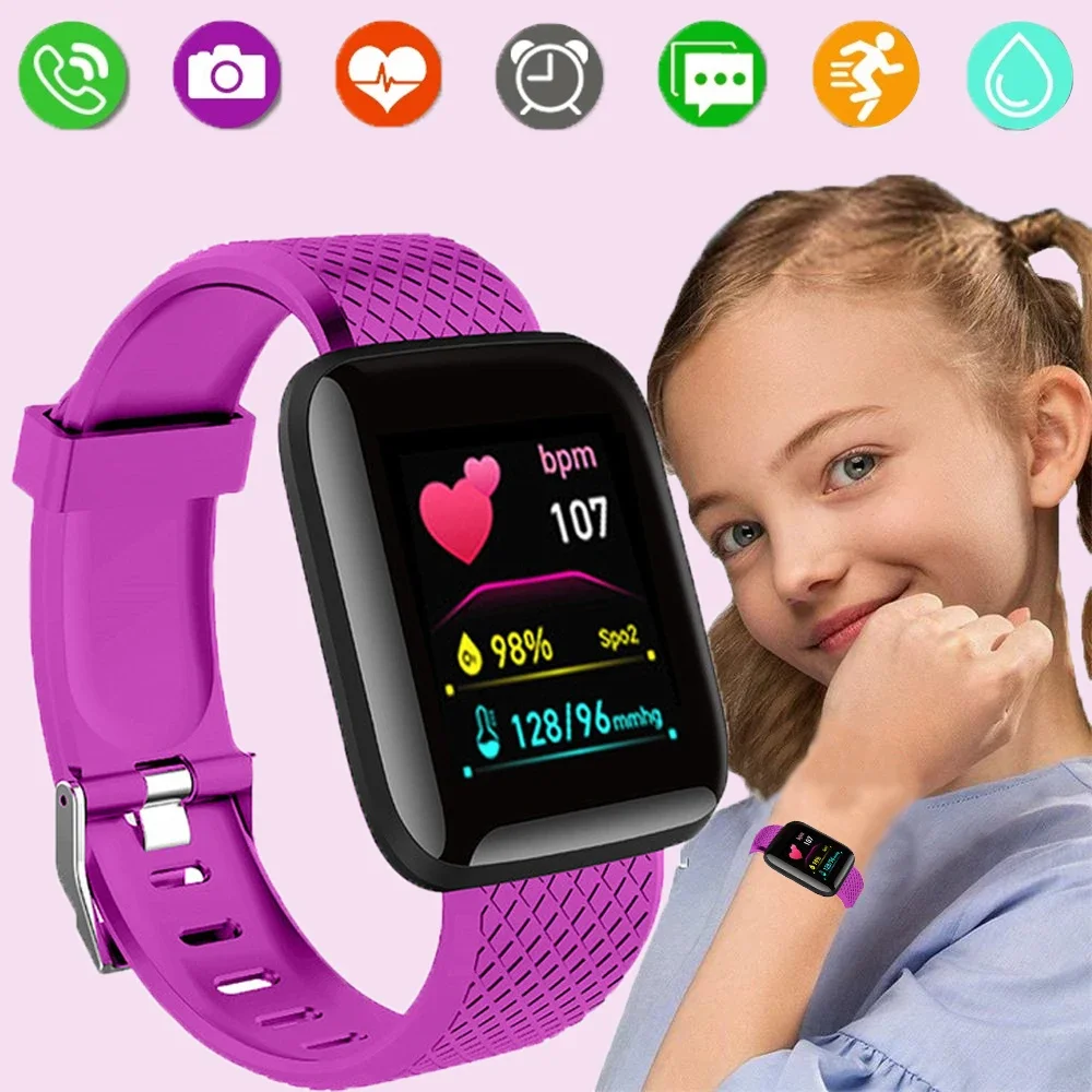 Relógio inteligente das crianç - Smartwatch Digital Watches For Girls avaliação e preço