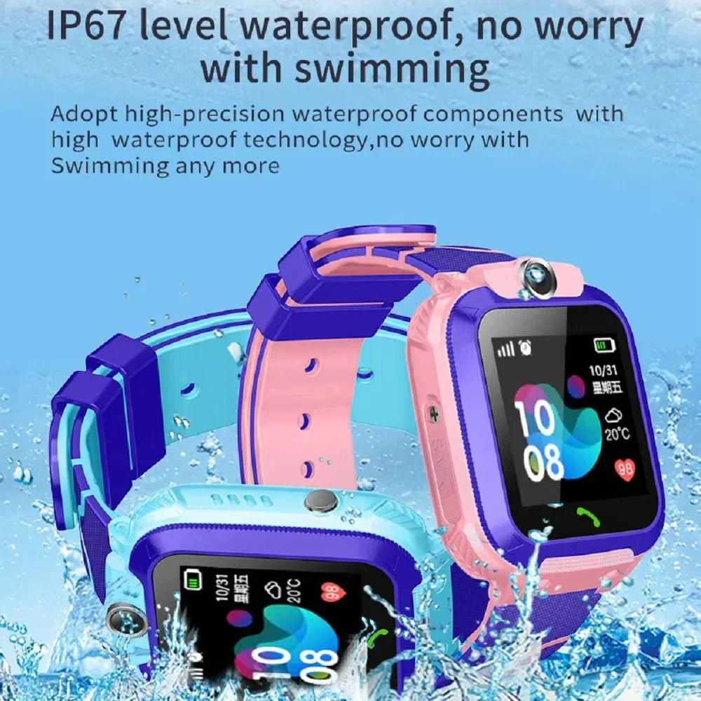 Xiaomi q12 relógio inteligente - Smartwatch Watches Gift For Boys With Gps avaliação e preço