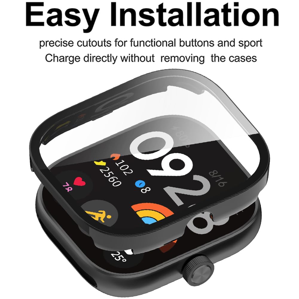 Vidro temperado + capa para xi - Smartwatch Watches Xiaomi avaliação e preço