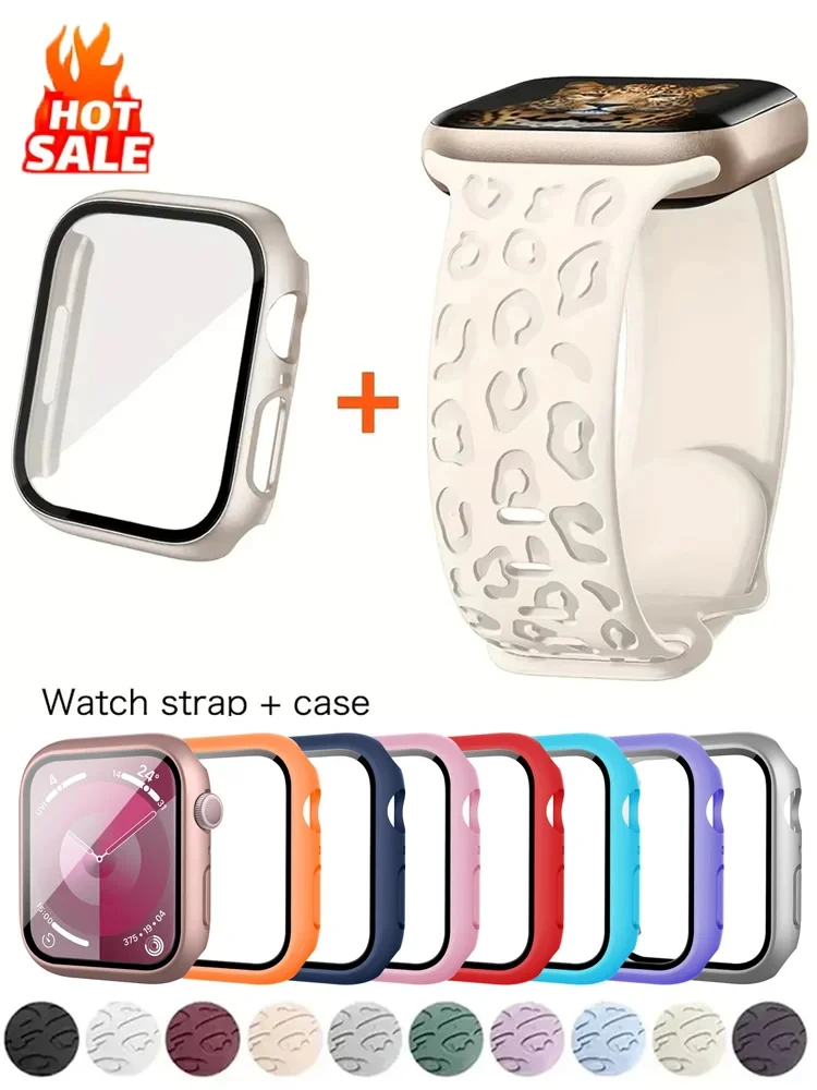 Vidro + capa + pulseira para a - Iwatch Smartwatch Series 7 avaliação e preço