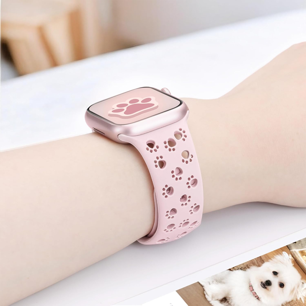 Pulseira de Silicone Oca para  - Smartwatch Apple Watches For Men avaliação e preço