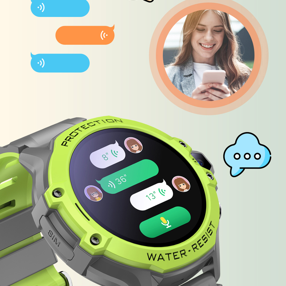 Relógio Infantil VALDUS VK55 c - Smartwatch Watches Gift For Boys With Gps avaliação e preço