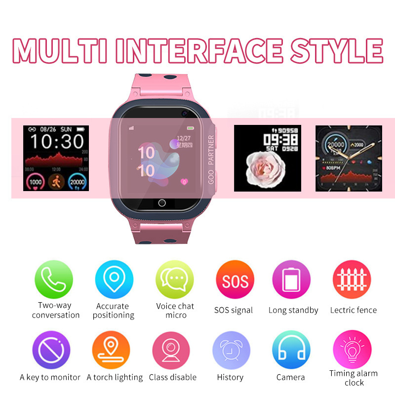 Crianças relógio inteligente à - Smartwatch Watches Gift For Girls avaliação e preço