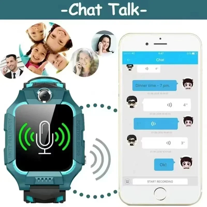 Relógio Inteligente Infantil à - Smartwatch Watches Gift For Boys With Gps avaliação e preço