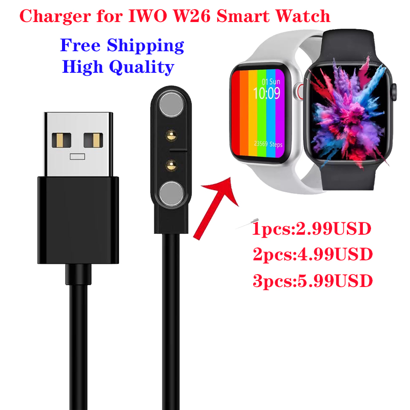 Envio rápido 2pin magnético sm - Watch Iwo avaliação e preço