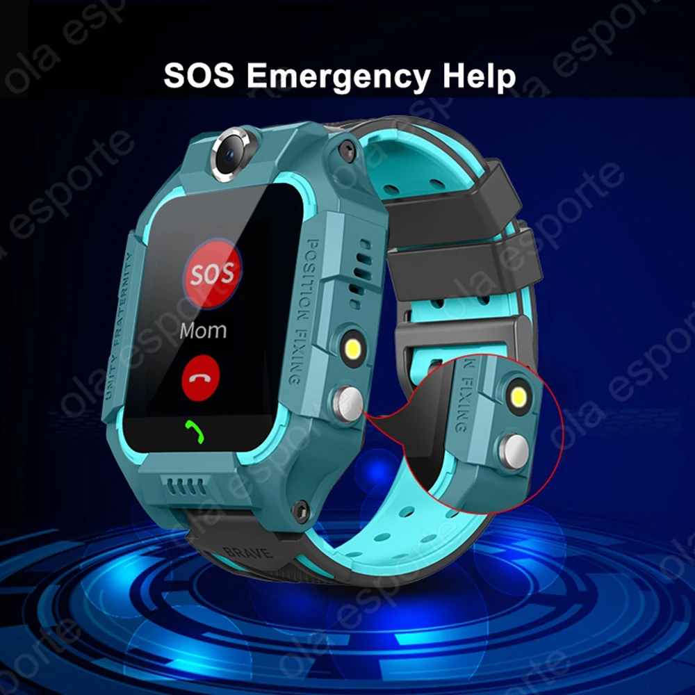 Relógio Inteligente para Crian - Smartwatch Watches Gift For Boys With Gps avaliação e preço