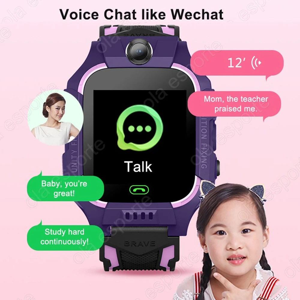 Relógio Inteligente para Crian - Smartwatch Watches Gift For Boys With Gps avaliação e preço