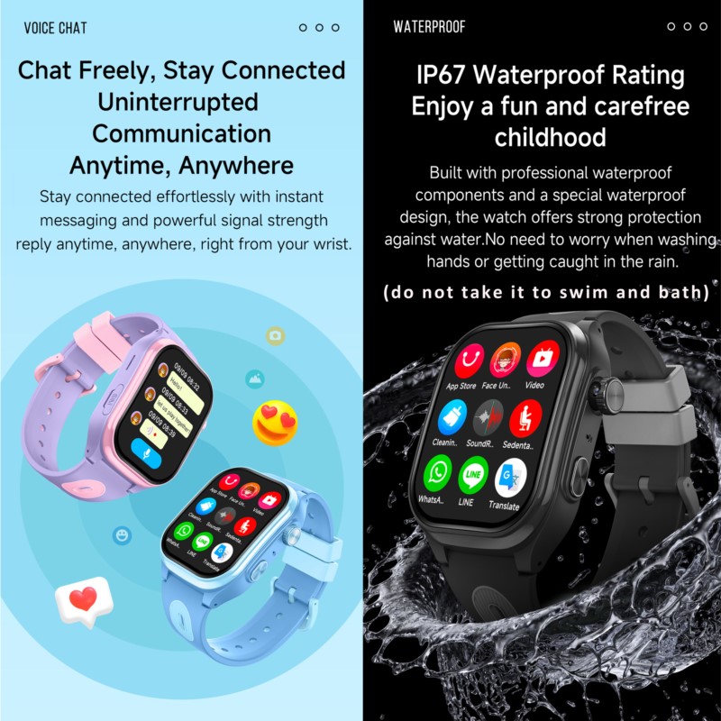 Relógio Inteligente para Crian - Smartwatch Watches Gift For Boys With Gps avaliação e preço