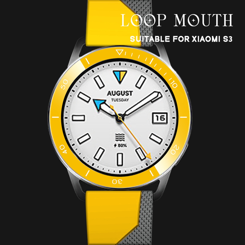 Para Xiaomi Watch S4 / S3: Aro - Smartwatch Watches Xiaomi avaliação e preço
