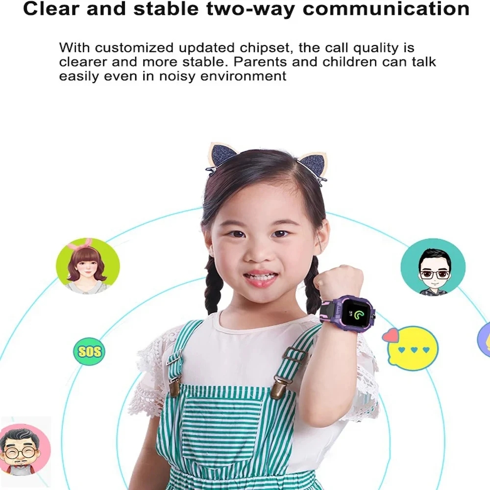 Novo Relógio Inteligente 2G pa - Smartwatch Watches For Kid Boy With Gps avaliação e preço