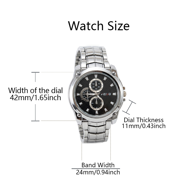 Um relógio de quartzo para hom - Smartwatch Watches Birthday Gift For Men avaliação e preço