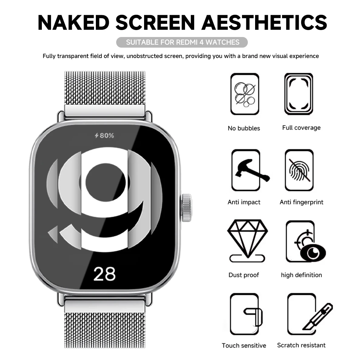 Vidro temperado para xiaomi re - Smartwatch Watches Xiaomi avaliação e preço