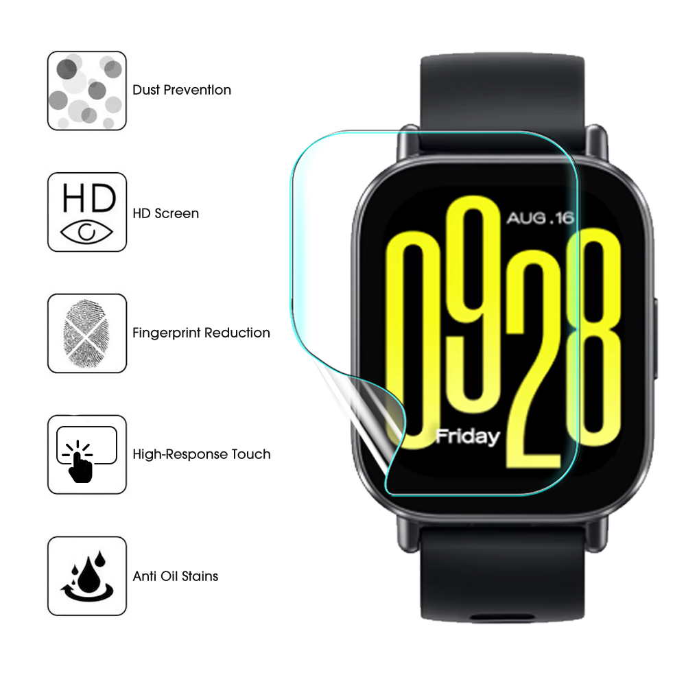 Película de hidrogel para xiao - Smartwatch Watches Xiaomi avaliação e preço