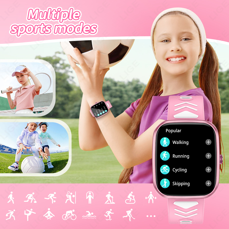 LIGE Novo Relógio Inteligente  - Smartwatch Digital Watches For Girls avaliação e preço