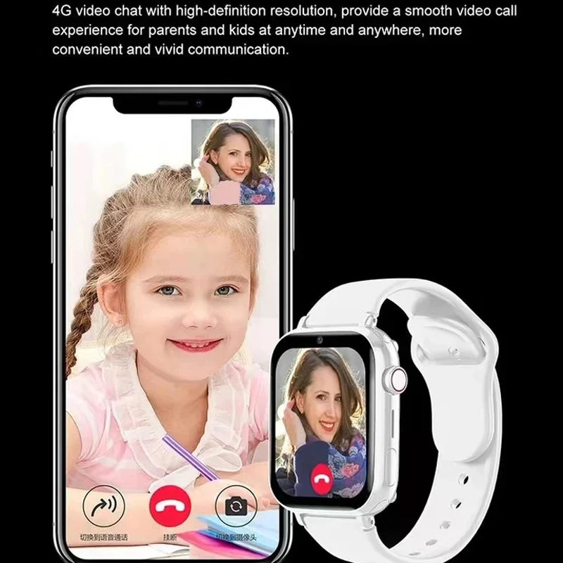 2025 relógio inteligente crian - Smartwatch Watches Gift For Girls avaliação e preço
