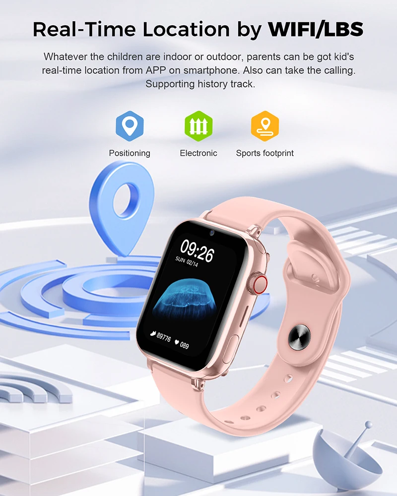 2025 relógio inteligente crian - Smartwatch Watches Gift For Girls avaliação e preço