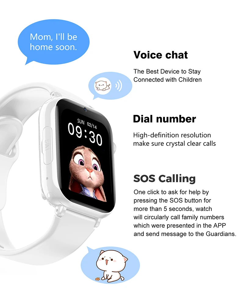 2025 relógio inteligente crian - Smartwatch Watches Gift For Girls avaliação e preço
