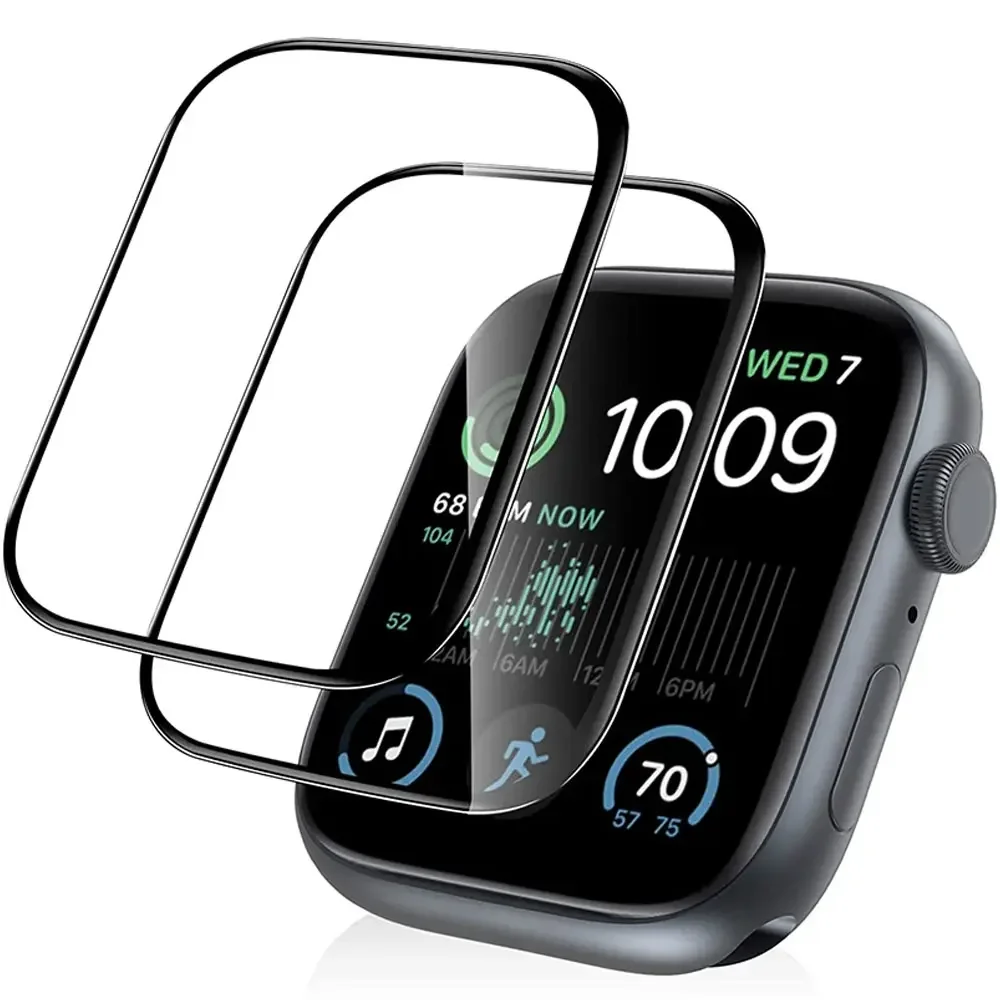 Protetor de tela curvado compl - Iwatch Smartwatch Series 7 avaliação e preço