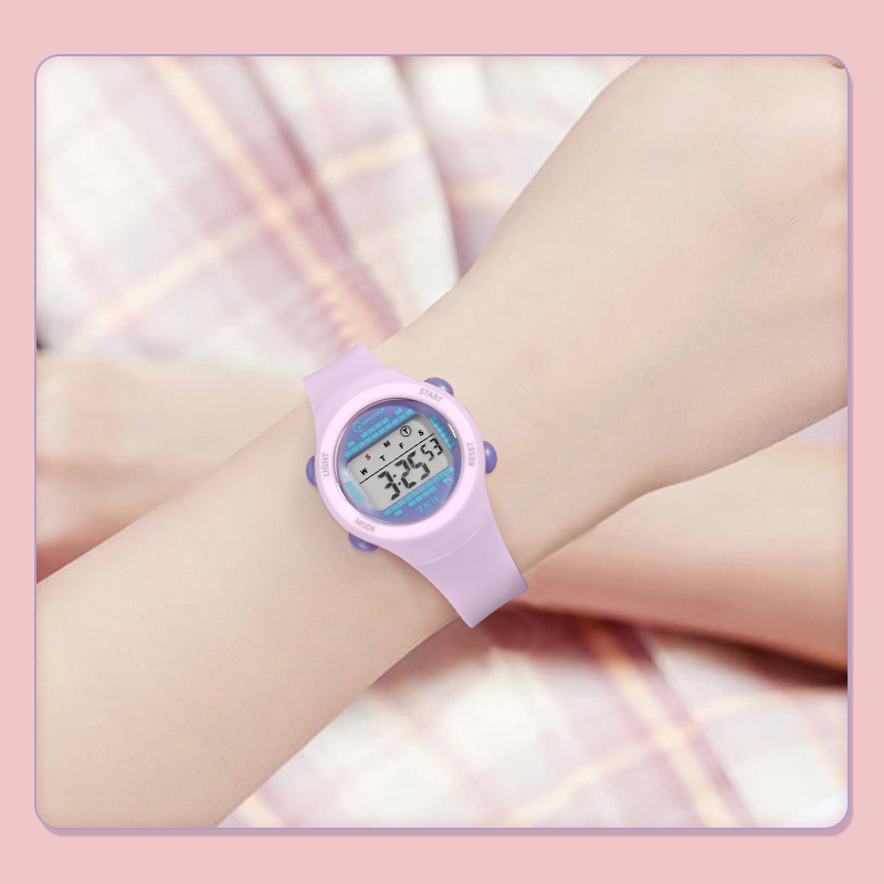 Relógio eletrônico infantil, r - Smartwatch Digital Watches For Girls avaliação e preço