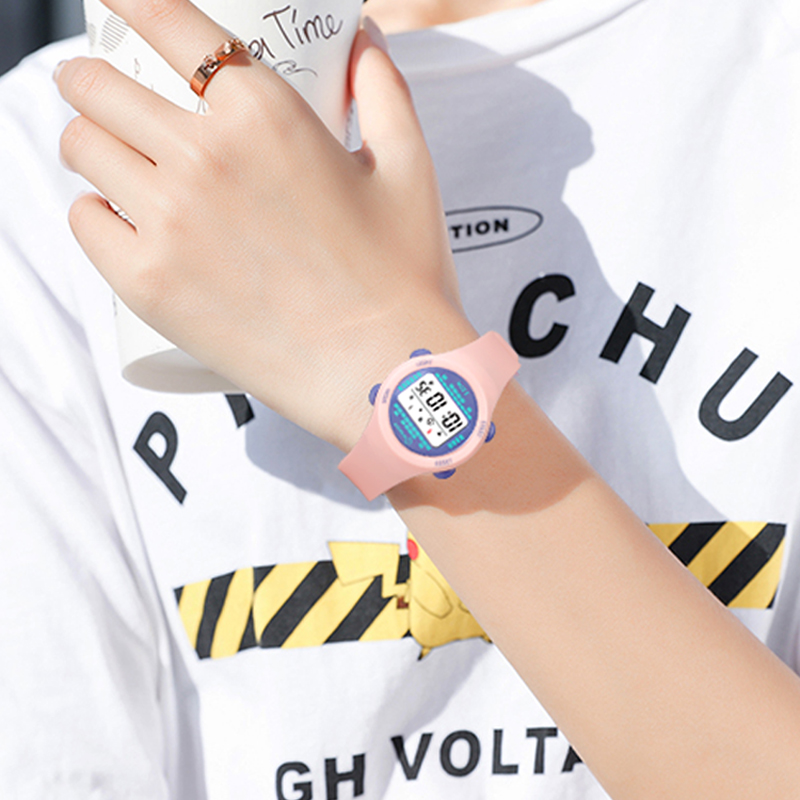 Relógio eletrônico infantil, r - Smartwatch Digital Watches For Girls avaliação e preço