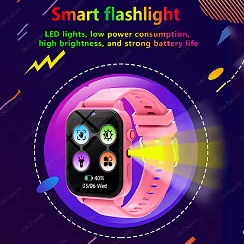 100 + jogo smartwatch criança  - Smartwatch Watches Gift For Girls avaliação e preço