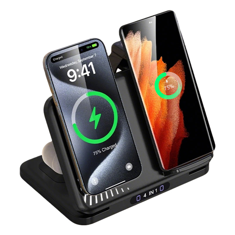 4 em 1 telefone duplo carregad - Smartwatch Watches Xiaomi avaliação e preço