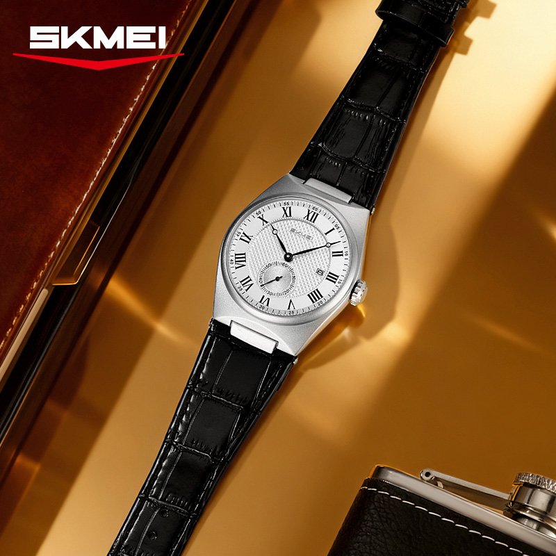 Relógio de Quartzo Elegante SK - Smartwatch Casual Watches For Men avaliação e preço
