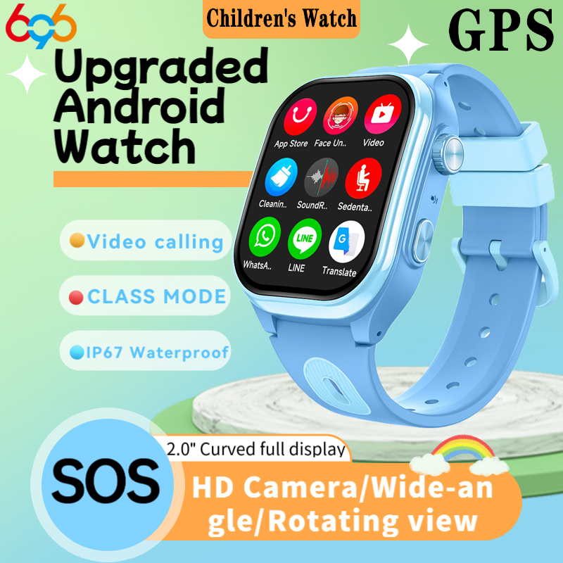 Relógios Inteligentes 4G para  - Smartwatch Watches For Kid Boy With Gps avaliação e preço