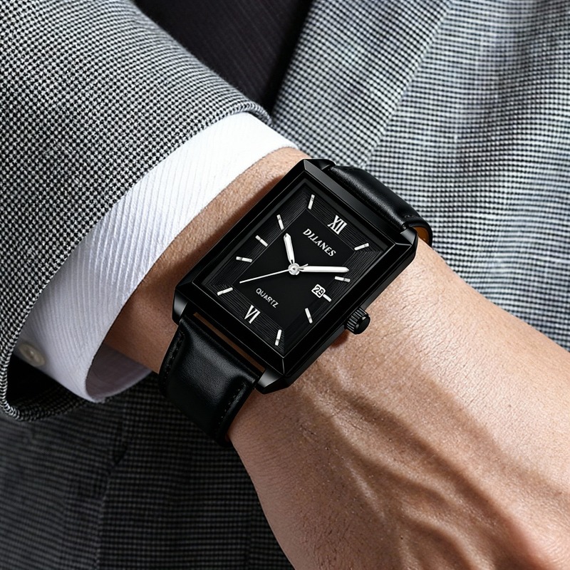 Relógios de Couro Casuais para - Smartwatch Casual Watches For Men avaliação e preço