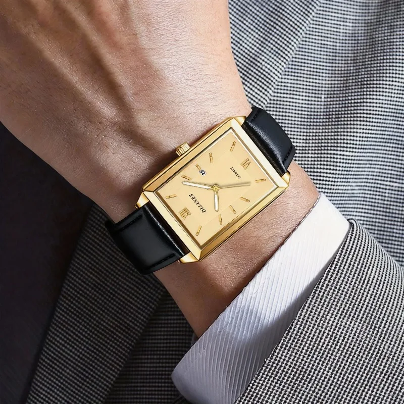 Relógios de Couro Casuais para - Smartwatch Casual Watches For Men avaliação e preço