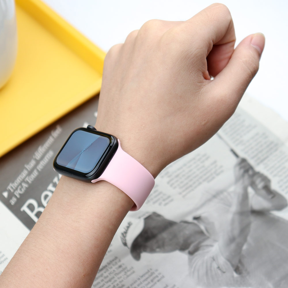 Pulseira de silicone para appl - Smartwatch Apple Watches For Men avaliação e preço