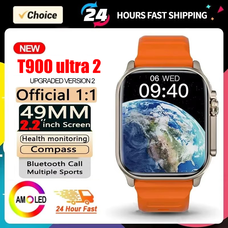 Smartwatch T900 Ultra 2 2026 p - Watch Iwo avaliação e preço